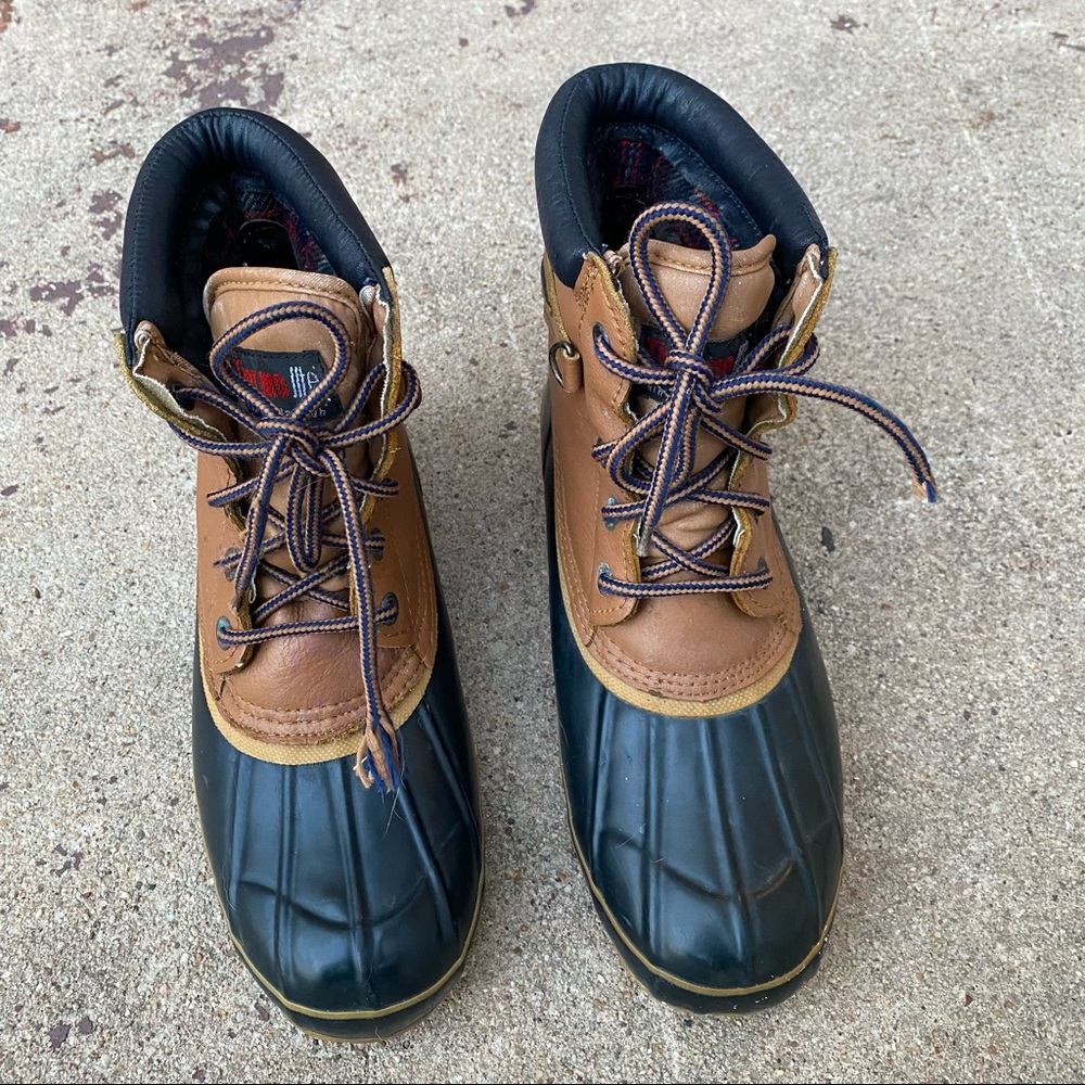 Trail’s End Thermolite Leather Duck Boots - Picture 2 of 7